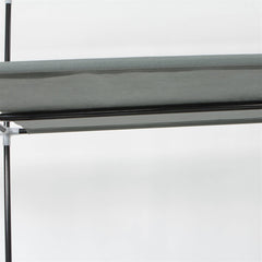 5-Layer Portable Closet Storage Organizer Wardrobe Clothes Rack With Shelves