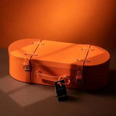 New Year Gift Box With Hand Gift PU Packing Box