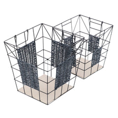 Simple Laundry Basket Set Large Capacity Outdoor Storage Basket Clothes Organizer