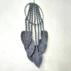 Creative Woven Leaves Tapestry Wall Decor