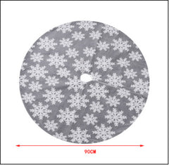 Christmas tree skirt home Christmas decoration 120cm velvet tree skirt Christmas tree decoration supplies
