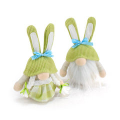Faceless Doll Easter Green Rudolf Doll
