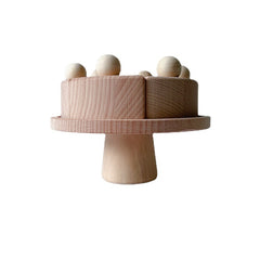 Beech Log Cake Simulation Toy