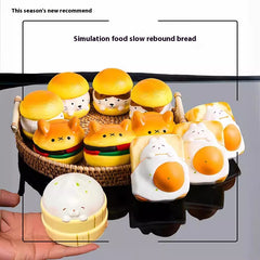 Slow Rebound Toast Bread Squeezing Toy Stress Relief Toy
