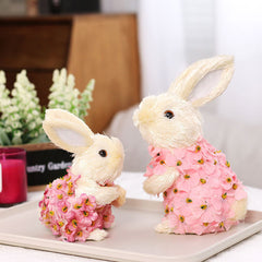 Papyrus Floral Easter Rabbit Home Crafts Ornaments