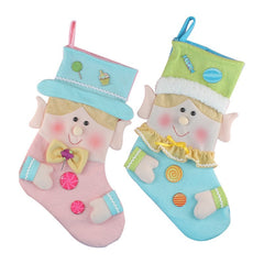 Christmas Creative Christmas Socks Gift Socks Christmas Tree Pendant Gift Bag