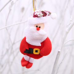 Christmas decorations Santa Claus ornaments tree pendants