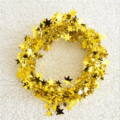 7.5M Christmas Tree Decor Christmas Stars Garland Wreath Merry Christmas Decoration For Home Happy New Yew Supplies