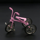 Simulation bicycle model assembled toy