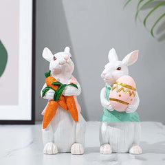 Easter Cute Resin Rabbit-shaped Decorative Ornaments