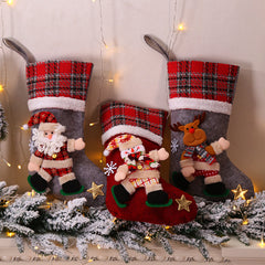 Christmas Doll Socks Christmas Decoration Children's Gift Bag