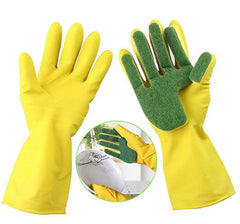 1 Pair Creative Home Washing Cleaning Gloves Garden Kitchen Dish Sponge