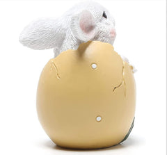 Easter Bunny Egg Resin Sculpture Resin