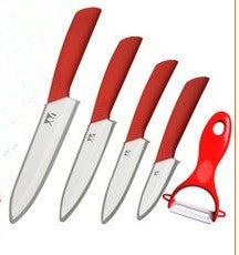 Ceramic kitchen knife kit