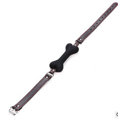 Dog Bone Mouth Plug Couples Silicone Toys