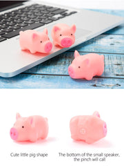 Sounding pig toy venting whole person pinching called powder pig decompression toy