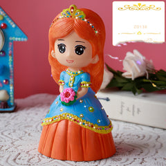 Children's Handmade Toy Plaster Doll