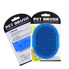 Pet Bath Brush Dog Cleaning Brush Rubber Gloves Animal Bath Comb
