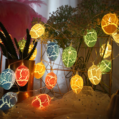 Crack Egg LED Light String Light Chain Ball LED String Lighting Lamp Bulb Light String Waterproof Easter Egg String