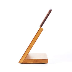 Creative Wooden Knife Guard Holder Organizer with Powerful Magnet for Kitchen