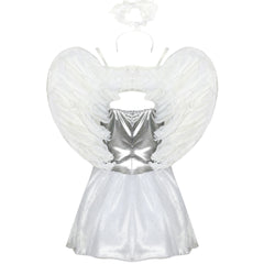 Fashion Female Cosplay Angel Elf Costume