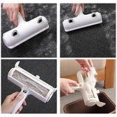 2-Way Pet Hair Remover Roller Lint Remove Brush Dog Cat Hair