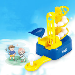Indoor Toy Tee, Children's Toy With Rod Set