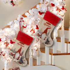 Christmas Faceless Doll Christmas Socks