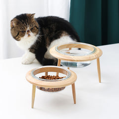 Tall Cat Food Bowl Dog Bowl Drinking Bowl Cat Universal