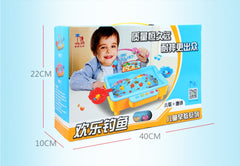 Electric magnetic fishing toy