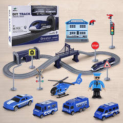 Children's train track toy