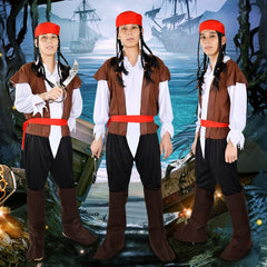 Halloween Costume Play Vampire Suit