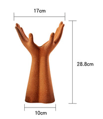 Creative peacock vase