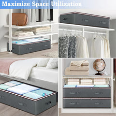 Storage Bags For Clothes And Blankets, Household Fabric Storage Boxes, Dust Covers