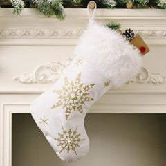 Christmas Decorations Pearl Snow Socks Creative New Socks
