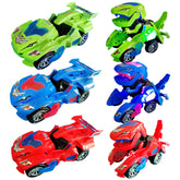 Electric dinosaur deformation toy