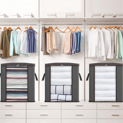 Large Capacity Organizer Storage Bags Handle Storage Moving Bag