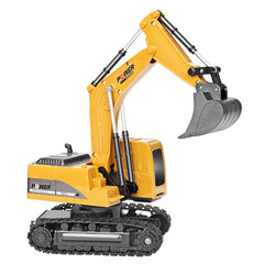 Alloy remote control excavator toy