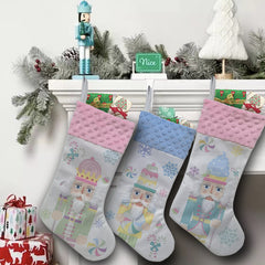 Christmas Decoration Supplies Walnut Soldier Pendant Christmas Socks Gift Bag Christmas Tree Pendant Candy Bag