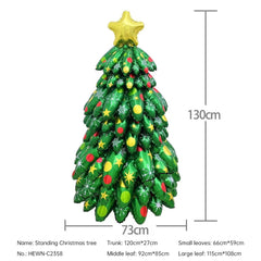 Assembled Christmas Tree Aluminum Film Balloon Christmas Decoration Stereo Christmas Tree Aluminum Film Balloon