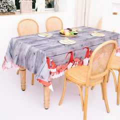 Christmas Decoration Creative Christmas Printed Tablecloth Table Flag Christmas