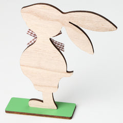 Easter Wooden Craftwork Rabbit Decoration