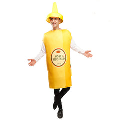 Mustard Tomato Sauce Stage Performance Costume