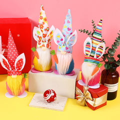 Easter Decorations Rabbit Radish Doll Doll Window Home Decoration Ornaments