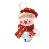 Christmas Tree Small Pendant Old Man Doll Holding Bell Christmas Day Decoration Supplies Small Gifts