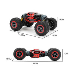 Remote control toy deformation car