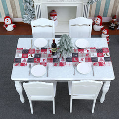 Christmas decorations printed fabric tables party tablecloths