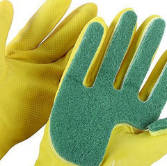 1 Pair Creative Home Washing Cleaning Gloves Garden Kitchen Dish Sponge