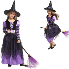 Children's magic witch costume