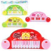 Musical luminous electronic organ toy